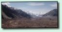 Tasman-Gletscher talabwärts