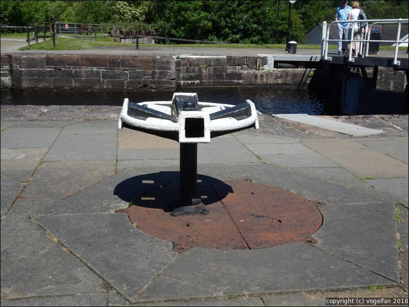 Ehemaliger Schleusenmechanismus