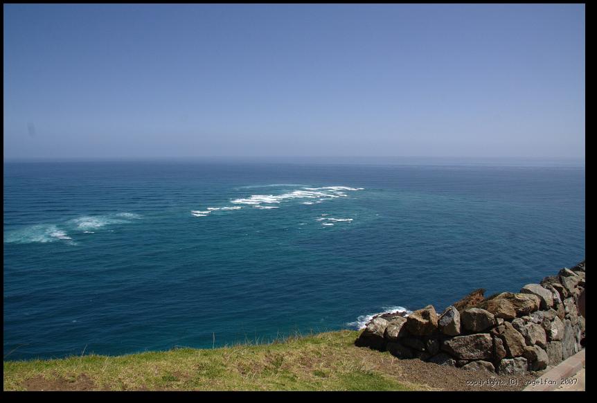 Tasman-See trifft Pazifik