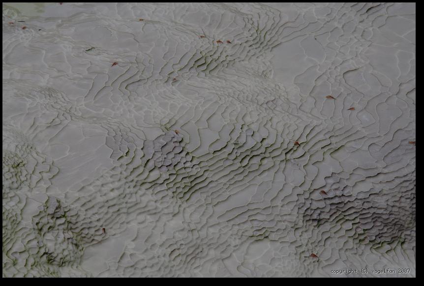 Detail Sinterterrassen