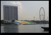 Stadion und Riesenrad