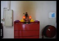 Altar in einer Werkstatt