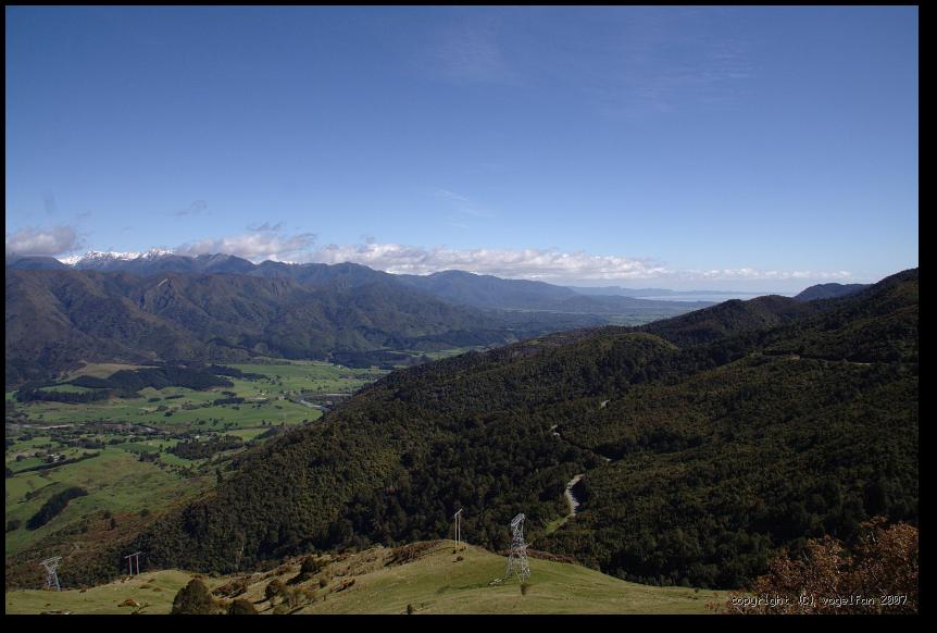 Blick Richtung Takaka