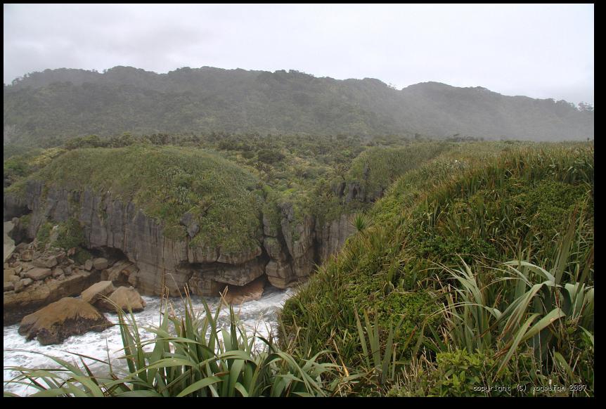 Blick auf die Kueste