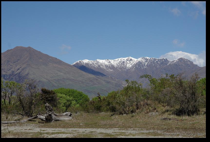 Berge bei Wanaka